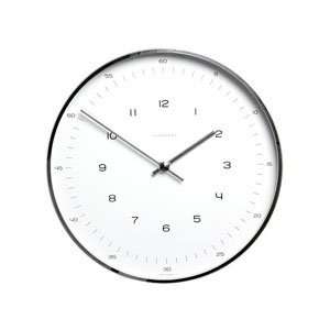 Max Bill Modern Wall Clock with Numbers