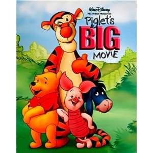   Big Movie Exclusive Lithograph Set Winnie The Pooh 