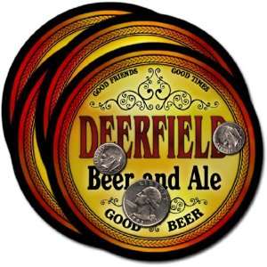  Deerfield , NJ Beer & Ale Coasters   4pk 