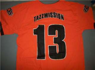 TAZZ WWF VINTAGE BASEBALL JERSEY SIZE LARGE NWT  