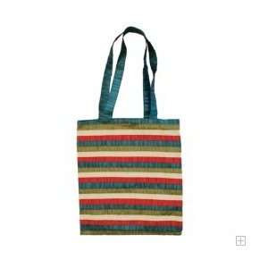  Yair Emanuel Striped & Patched Tote Bag   Multi Color  13 