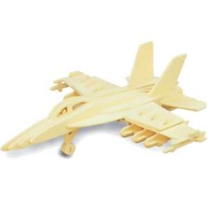    F 18 Hornet   Quay Woodcraft Construction Kit Toys & Games