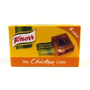 Knorr Chicken Stock Cubes 8 Pack 50g  Grocery & Gourmet 