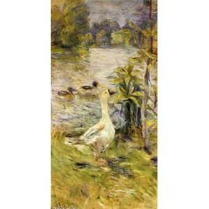  FRAMED oil paintings   Berthe Morisot   24 x 48 inches 