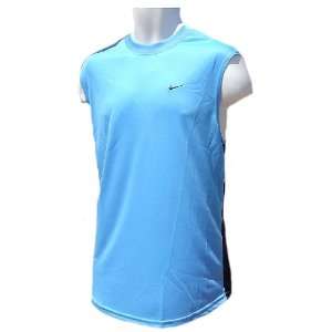 Nike University Blue NEW Dri FIT Loose Fit Sleeveless Training Shirt 