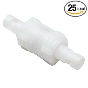 Acetal Miniature Quick Connect Barbed Coupling For 3/8 Tubing (Pack 