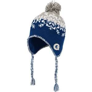  Georgetown Hoyas Womens adidas Snowflake Knit Hat Sports 