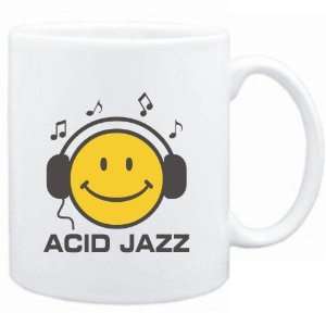  Mug White  Acid Jazz   Smiley Music