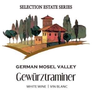  Wine Labels   German Mosel Valley Gewurtzraminer 