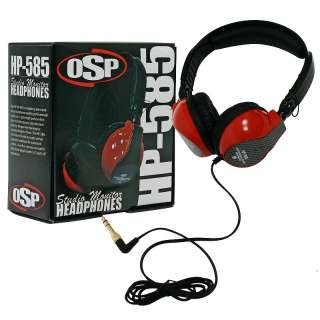 OSP HP 585 Stereo Studio Monitor Headphones 759681008156  