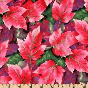   Wind Medium Leaves Rose Fabric By The Yard Arts, Crafts & Sewing