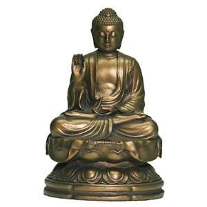  Chinese Buddha, Teaching Pose, 4.5h Statue Sculpture 