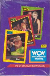 WCW Wrestling Box (1991 Impel)  