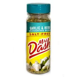 Mrs Dash Garlic & Herb Salt Free Blend, 6.75 ounce  