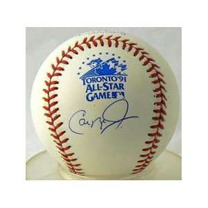  Cal Ripken Jr. Autographed Baseball   91 All Star Toronto 