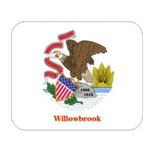  US State Flag   Willowbrook, Illinois (IL) Mouse Pad 