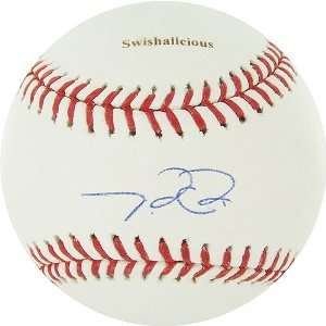 Nick Swisher Swishalicious Engraved MLB Baseball 