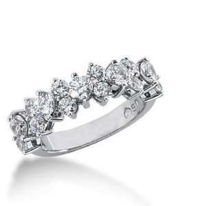   Round Brilliant Diamonds 1.35 ctw. 159WR1595PLT   Size 4.75 Jewelry
