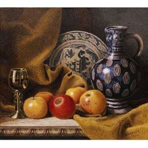 Still Life With a Jug by Benjamin Walter Spiers. Size 16.00 X 14.25 