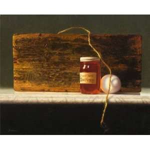  Daniel Brown   Honey, Egg, Wood and String Canvas Giclee 