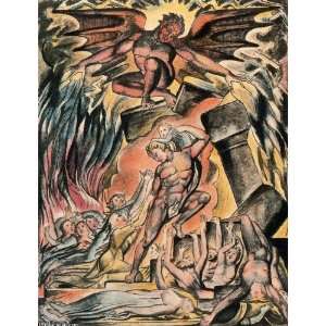 Hand Made Oil Reproduction   William Blake   32 x 42 inches   Untitled