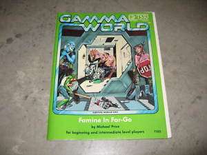 Gamma World GW2 Famine in Far Go  