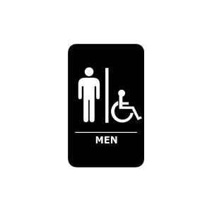 Men/ Accessible Sign Ada 6x9