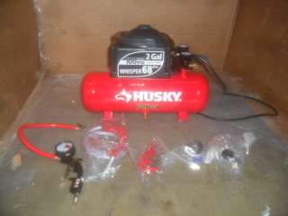 GALLON AIR COMPRESSOR WITH 4 PC TOOL AND MORE  
