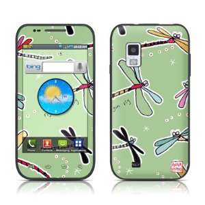 com Dragon Fly Green Design Protective Skin Decal Sticker for Samsung 