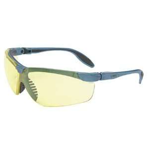 Uvex S3722 Genesis Slim Safety Eyewear, Blue Gray Frame, Amber Ultra 