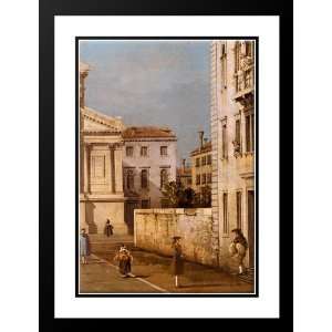  Canaletto 19x24 Framed and Double Matted S. Francesco 