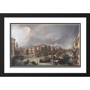  Canaletto 40x28 Framed and Double Matted The Grand Canal 
