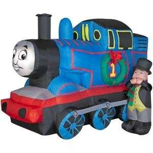  Thomas & Friends 5.5ft long Christmas TRAIN Airblown 