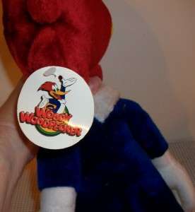 Woody Woodpecker soft plush Toy 2001  