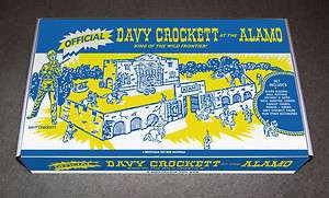 Marx Davy Crockett Alamo Play Set Box No. 3530  