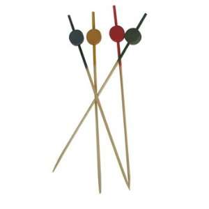  Bamboo Red Beaded Skewer 4.7   Set of 2000 (1 case 