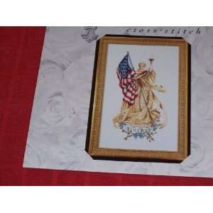  The Lady of the Flag Counted Cross Stitch Chart 