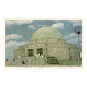  Adler Planetarium, Chicago, Illinois Premium Poster Print 