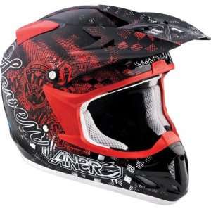   Answer Racing Comet Helmet 2012 Large Seven Black/Blue/Red Automotive