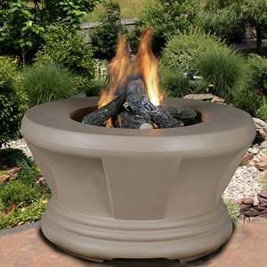  Cardiff   Adobe   Fire Pit   Smoked Glass   Natural Gas 