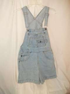 VINTAGE WALT ROAD RAGS OVERALL SHORTS SIZE MEDIUM PRE OWNED  