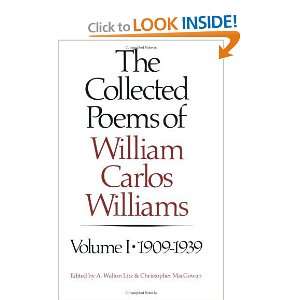   , Vol. 1 1909 1939 [Paperback] William Carlos Williams Books