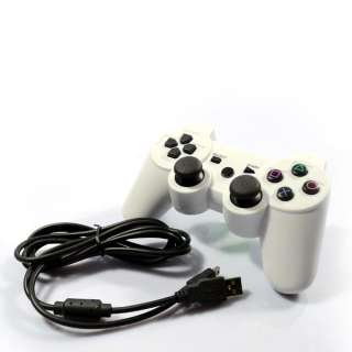   Shock Game Control Controller + USB Cable For Playstation 3 PS3  