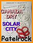 1977 gottlieb canada dry solar city pinball rubber ring kit