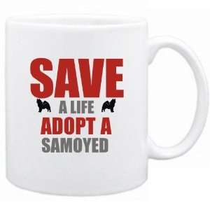  New  Save A Life , Adopt A Samoyed  Mug Dog
