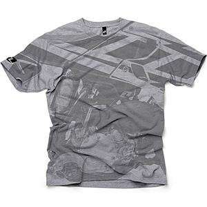  One Industries Roots T Shirt   Large/Grey Automotive