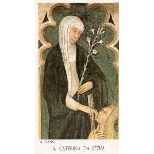 Prayer Card S. Caterina da Siena (A. Vanni), Preghiera di S. Caterina 