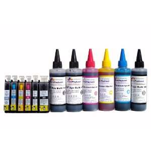 ® Brand 6 Pre Filled Refillable Ink Cartridges for Canon PGI 