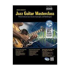  Don Mocks Jazz Guitar Masterclass Book & CD Musical 