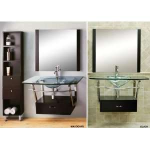  Dreamline Bath Authority   Glass Bathroom Vanity DLVG 108 